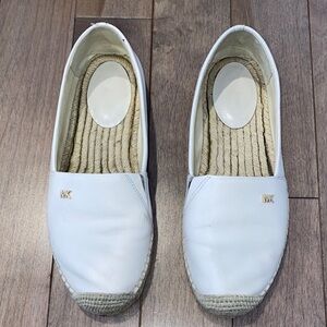 MICHAEL Michael Kors White Espadrilles
